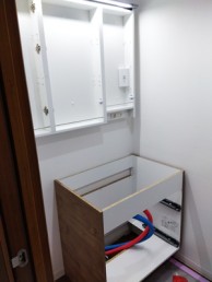 木の質感やぬくもりを感じられる木目調でスタイリッシュに　目黒区M様邸